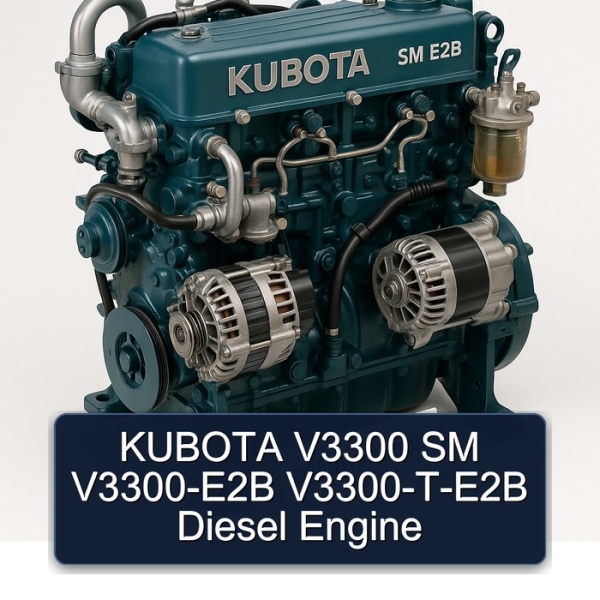 KUBOTA V3300 SM V3300-E2B V3300-T-E2B Diesel Engine