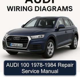 AUDI 100 1978-1984 Repair Service Manual