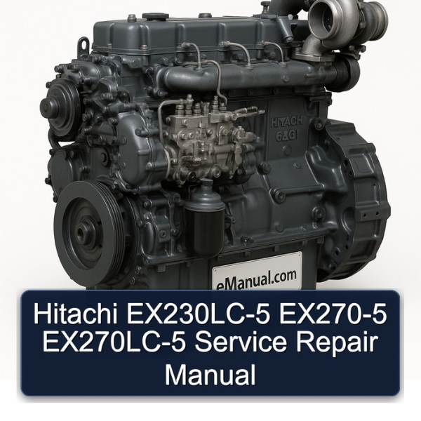 Hitachi EX230LC-5 EX270-5 EX270LC-5 Service Repair Manual