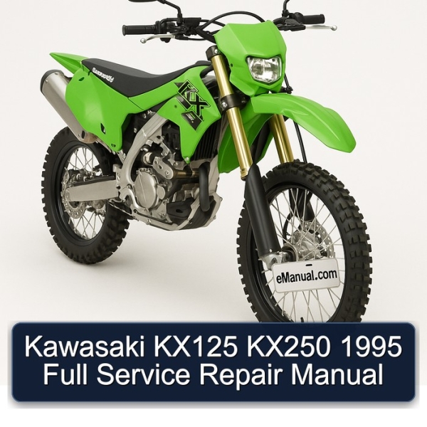 Kawasaki KX125 KX250 1995 Full Service Repair Manual