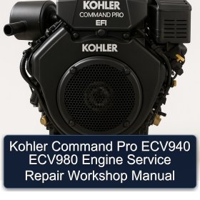 Kohler Command Pro ECV940 ECV980 Engine Service Repair Workshop Manual