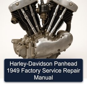 Harley-Davidson Panhead 1949 Factory Service Repair Manual