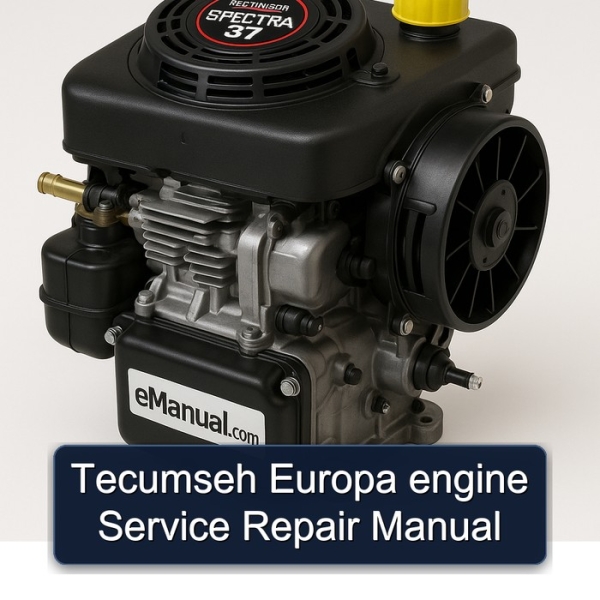 Tecumseh Europa engine Service Repair Manual