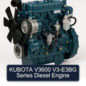 KUBOTA V3600 V3-E3BG Series Diesel Engine