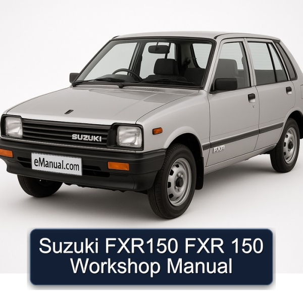 Suzuki FXR150 FXR 150 Workshop Manual