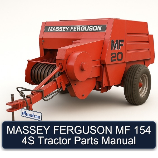 MASSEY FERGUSON MF 154 4S Tractor Parts Manual