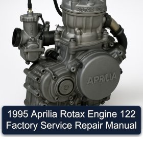 1995 Aprilia Rotax Engine 122 Factory Service Repair Manual