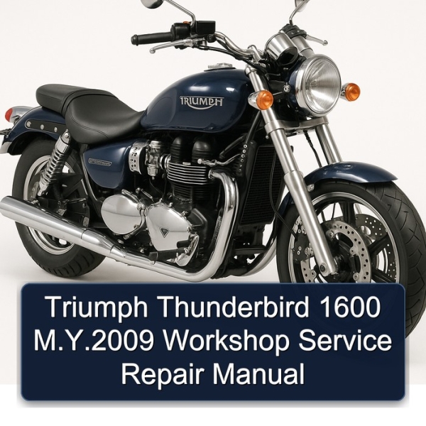 Triumph Thunderbird 1600 M.Y.2009 Workshop Service Repair Manual