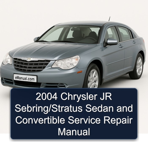 2004 Chrysler JR Sebring/Stratus Sedan and Convertible Service Repair Manual