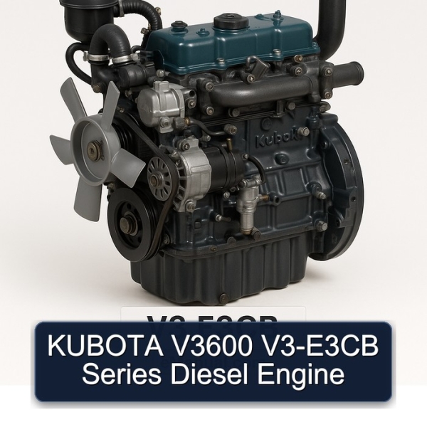 KUBOTA V3600 V3-E3CB Series Diesel Engine