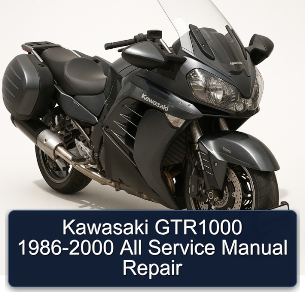 Kawasaki GTR1000 1986-2000 All Service Manual Repair