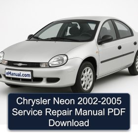 Chrysler Neon 2002-2005 Service Repair Manual PDF Download