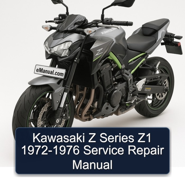 Kawasaki Z Series Z1 1972-1976 Service Repair Manual