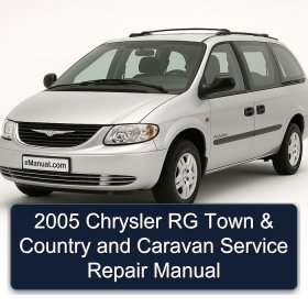 2005 Chrysler RG Town & Country and Caravan Service Repair Manual