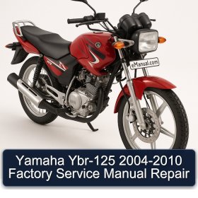 Yamaha Ybr-125 2004-2010 Factory Service Manual Repair