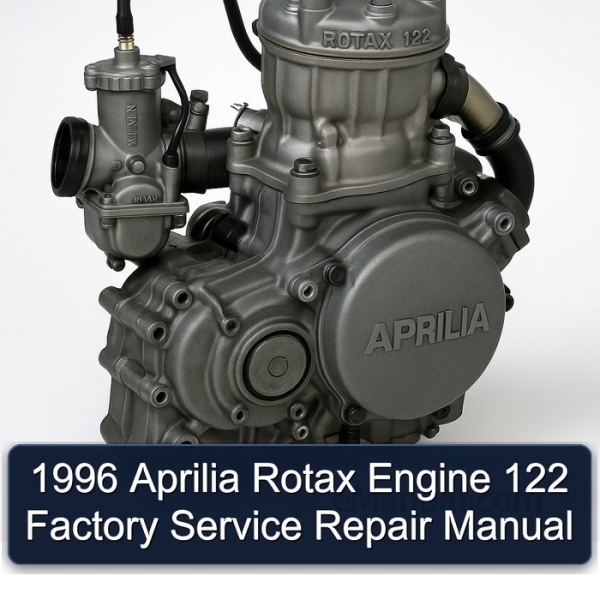 1996 Aprilia Rotax Engine 122 Factory Service Repair Manual
