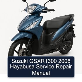 Suzuki GSXR1300 2008 Hayabusa Service Repair Manual