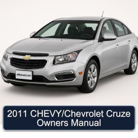 2011 CHEVY/Chevrolet Cruze Owners Manual