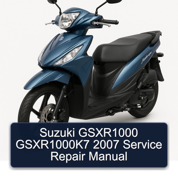 Suzuki GSXR1000 GSXR1000K7 2007 Service Repair Manual