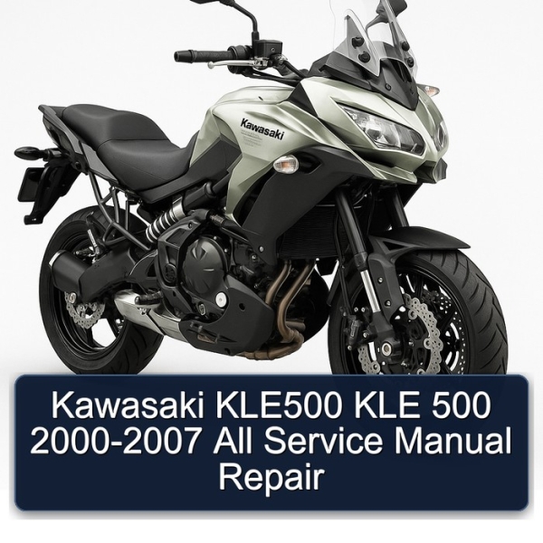 Kawasaki KLE500 KLE 500 2000-2007 All Service Manual Repair