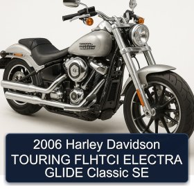 2006 Harley Davidson TOURING FLHTCI ELECTRA GLIDE Classic SE