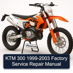 KTM 300 1999-2003 Factory Service Repair Manual