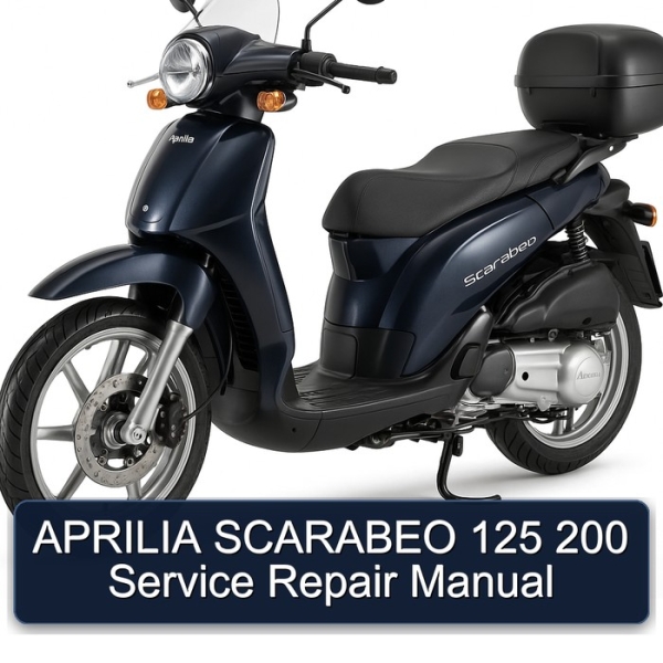 APRILIA SCARABEO 125 200 Service Repair Manual