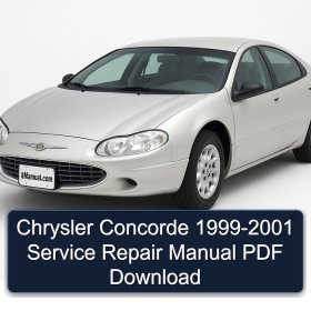 Chrysler Concorde 1999-2001 Service Repair Manual PDF Download