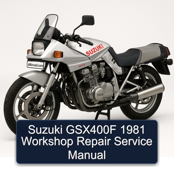 Suzuki GSX400F 1981 Workshop Repair Service Manual