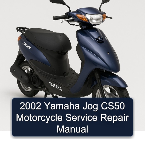 2002 Yamaha Jog CS50 Motorcycle Service Repair Manual