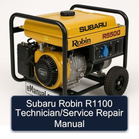 Subaru Robin R1100 Technician/Service Repair Manual