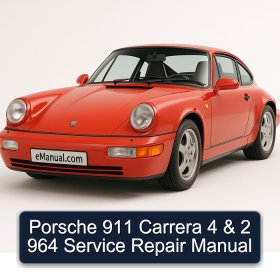 Porsche 911 Carrera 4 & 2 964 Service Repair Manual