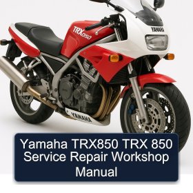 Yamaha TRX850 TRX 850 Service Repair Workshop Manual