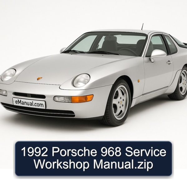 1992 Porsche 968 Service Workshop Manual.zip