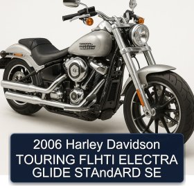 2006 Harley Davidson TOURING FLHTI ELECTRA GLIDE STAndARD SE
