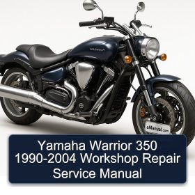 Yamaha Warrior 350 1990-2004 Workshop Repair Service Manual