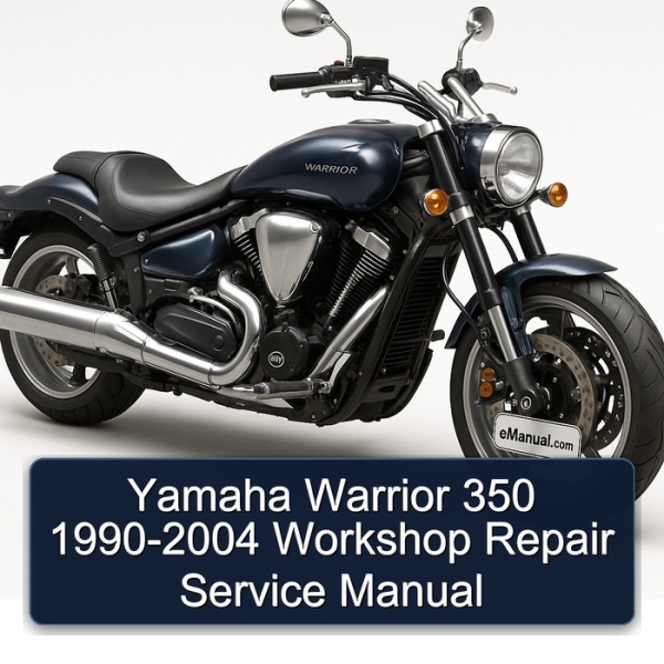 Yamaha Warrior 350 1990-2004 Workshop Repair Service Manual