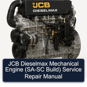 JCB Dieselmax Mechanical Engine (SA-SC Build) Service Repair Manual
