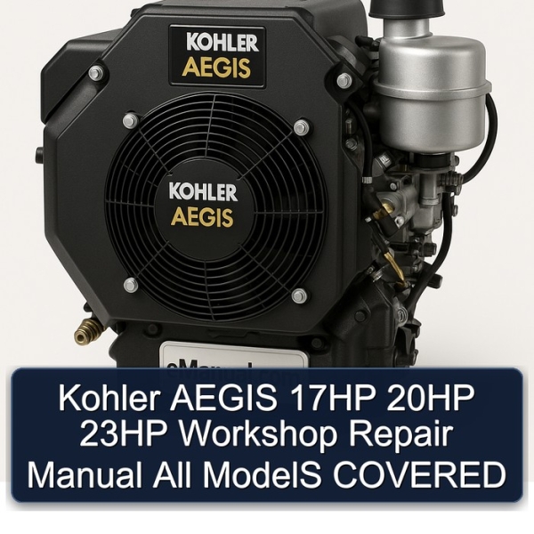 Kohler AEGIS 17HP 20HP 23HP Workshop Repair Manual All ModelS COVERED
