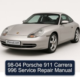 98-04 Porsche 911 Carrera 996 Service Repair Manual
