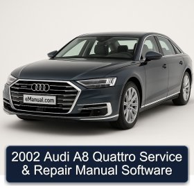 2002 Audi A8 Quattro Service & Repair Manual Software