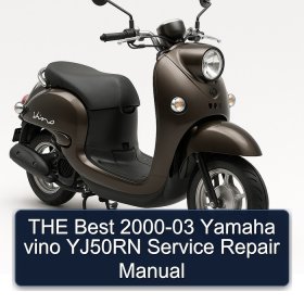 THE Best 2000-03 Yamaha vino YJ50RN Service Repair Manual