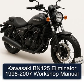 Kawasaki BN125 Eliminator 1998-2007 Workshop Manual
