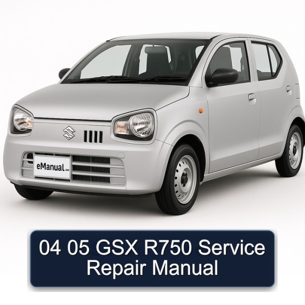 04 05 GSX R750 Service Repair Manual