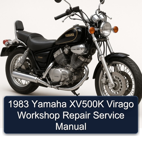 1983 Yamaha XV500K Virago Workshop Repair Service Manual