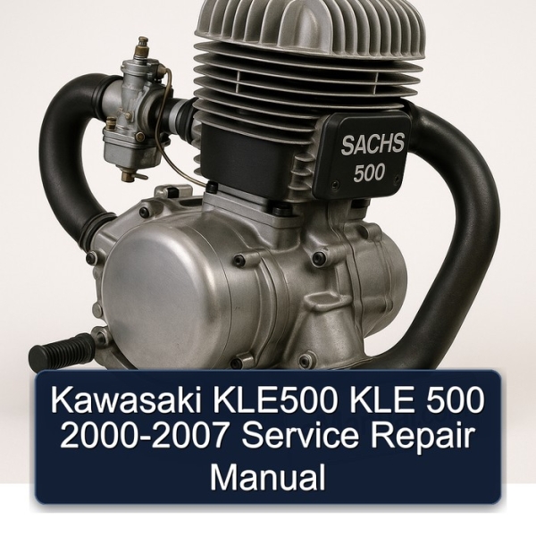 Kawasaki KLE500 KLE 500 2000-2007 Service Repair Manual