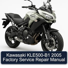 Kawasaki KLE500-B1 2005 Factory Service Repair Manual