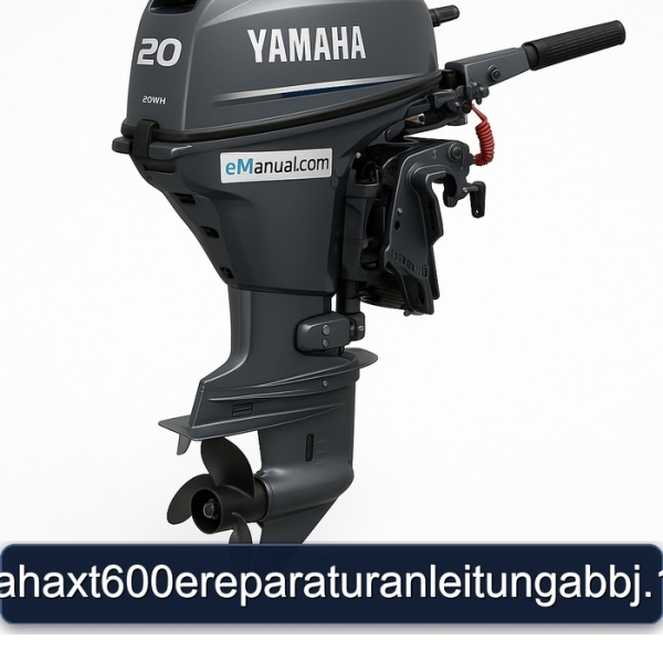 yamahaxt600ereparaturanleitungabbj.1990