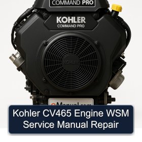 Kohler CV465 Engine WSM Service Manual Repair