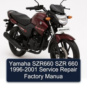 Yamaha SZR660 SZR 660 1996-2001 Service Repair Factory Manua